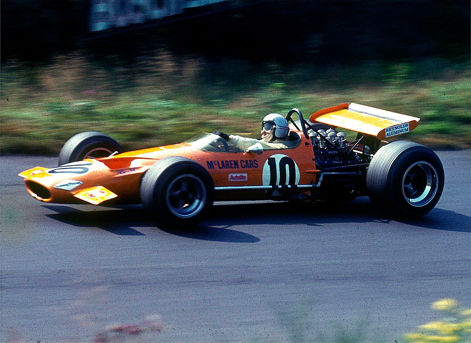 Bruce McLaren im McLaren M7C